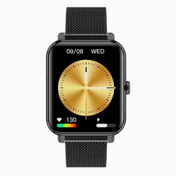 Garett GRC Classic čierna oceľ / Chytré hodinky / 1.78 "AMOLED / meranie tepu SpO2 / BT / IP68 / Android iOS (CLASSIC_BLK_STL)