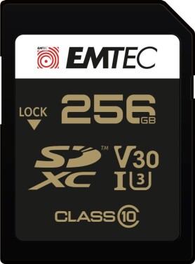Emtec SD 256GB UHS-I U3 V30 SpeedIN Pro