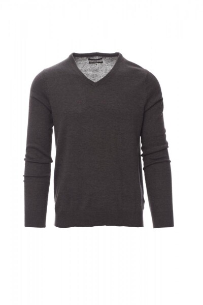 Pánsky sveter Payper BUSINESS MELANGE Farba: Melánžová/ Sivá svetlá, Veľkosť: 4XL (0011260371130234XL)