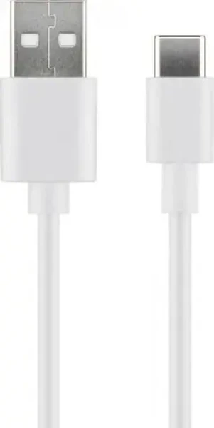 MicroConnect kábel USB3.1 C (M) - USB2.0 A (M) 0.5m biela / 480Mbit/s (USB3.1CCHAR05W)