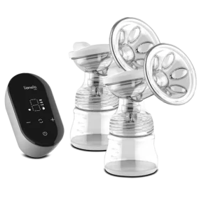 Lionelo Automatická odsávačka mlieka TWEE GO Grey Concrete (vhodná pri dvojčatách) (LLAKTWEEGYCCEXXXXXXX)