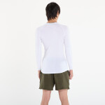 Tričko Nike Pro Men's Dri-FIT Tight Long-Sleeve Fitness Top White/ Black XXL