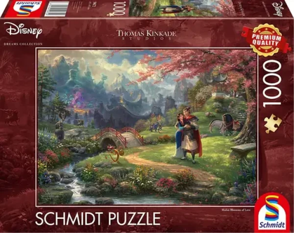Schmidt Puzzle Mulan: Kvety lásky