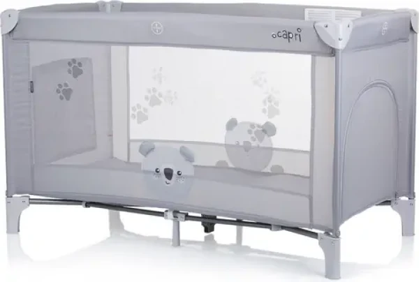 CHIPOLINO Postieľka cestovná Capri Koala Grey (KOSIK2401KO)