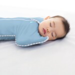 Love To Dream Swaddle UP - Zavinovačka, veľkosť M, dusty blue, 1 FÁZA, 3-6m, 6-8,5kg