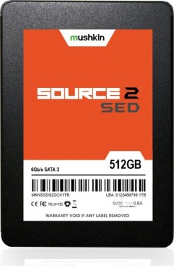 Mushkin Source2 SED 512GB 2.5" SATA III (MKNSSDSE512GB)