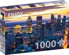 ENJOY Puzzle Nočná Montreal, Kanada