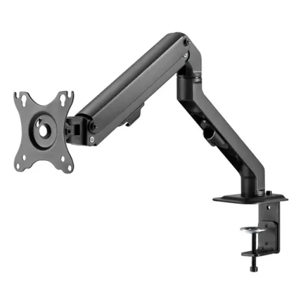 Maclean MC-906 čierna / Stolný držiak monitora / 17-27" / VESA 75x75-100x100 / nosnosť 7 kg (MC-906)