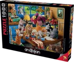 ANATOLIAN Puzzle Mačiatka v kuchyni