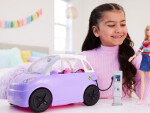 Mamido Kabrio autíčko pre bábiky Barbie s elektrickou nabíjacou stanicou ZA5527