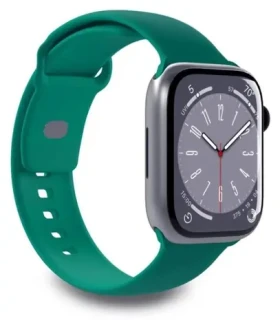 Puro Icon Jade / Silikónový remienok / pre Apple Watch 38/40/41 mm (PUICNAW40DKGRN)