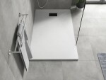 MEXEN/S - Hugo sprchová vanička SMC 160x70, biela, krytka čierna 42107016-B