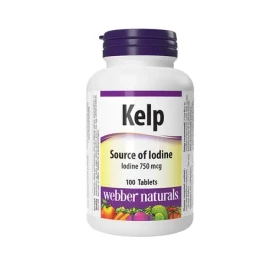 WEBBER NATURALS KELP 575MG 100 TABLET (05094)