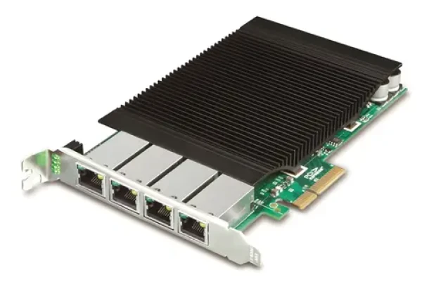 Planet ENW-9740P / Sieťová karta PoE+ / PCIe / 4X Gigabit LAN / 802.3at / 120W (ENW-9740P)