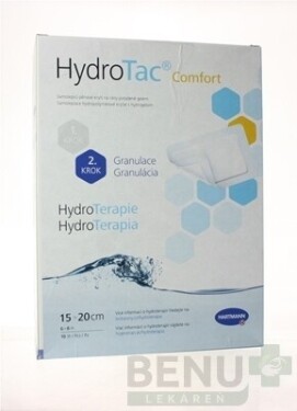HydroTac Comfort - krytie na rany penové hydropol. (15x20 cm) 1x10 ks 1x10ks (15x20cm)