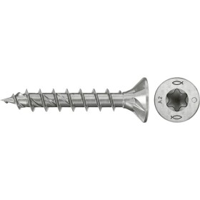Fischer 574062 skrutky do drevotriesky 4 mm 20 mm TX Nerezová oceľ 200 ks; 574062