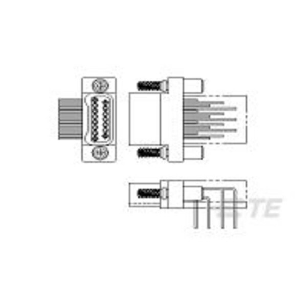 TE Connectivity TE AMP Nanonics Products 1589481-3 1 ks Package; 1589481-3