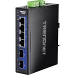 TrendNet TI-G5062 priemyselný ethernetový switch; TI-G5062