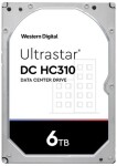 WD Western Digital Ultrastar DC HC310 disk twardy 6 TB 7200 RPM 256 MB 3.5" SAS