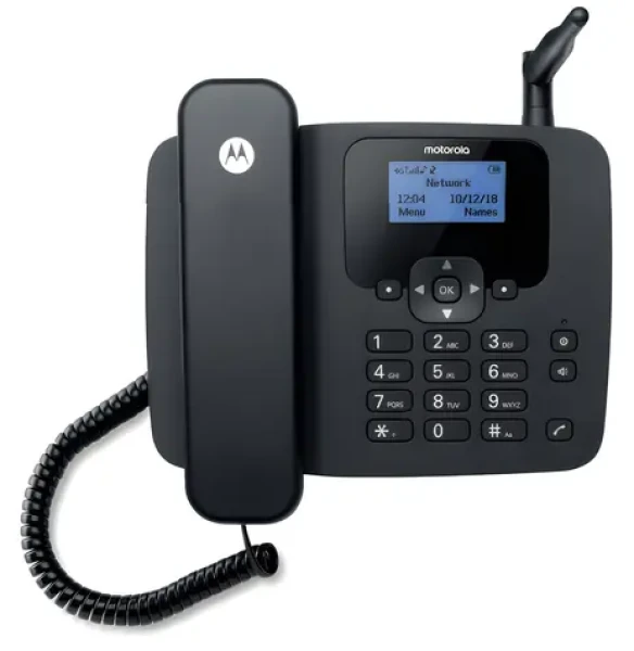 Motorola FW410L čierna / Telefón / 4G / Wi-Fi / 2,2" displej / Identifikácia volajúceho (G96000N18B1AES)