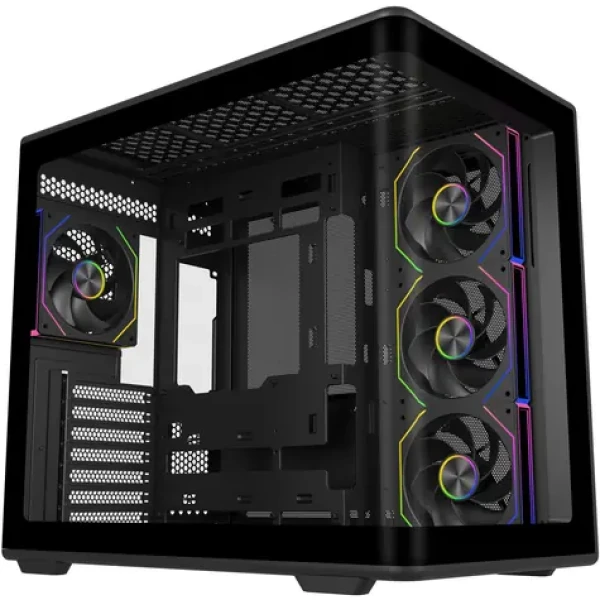 Cooler Master Elite 600 ARGB čierna / ATX / 2x USB-A 3.2 / 1x USB-C 3.2 / 4X 120mm ARGB / bez zdroja (E600-KGNN-S01)