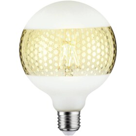 Paulmann 28770 LED En.trieda 2021 F (A - G) E27 guľatý tvar 4.5 W = 37 W zlatá (Ø x v) 125 mm x 170 mm 1 ks; 28770