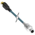 Molex upravený zástrčkový konektor pre senzory - aktory, 1203410753, 1 ks; 1203410753