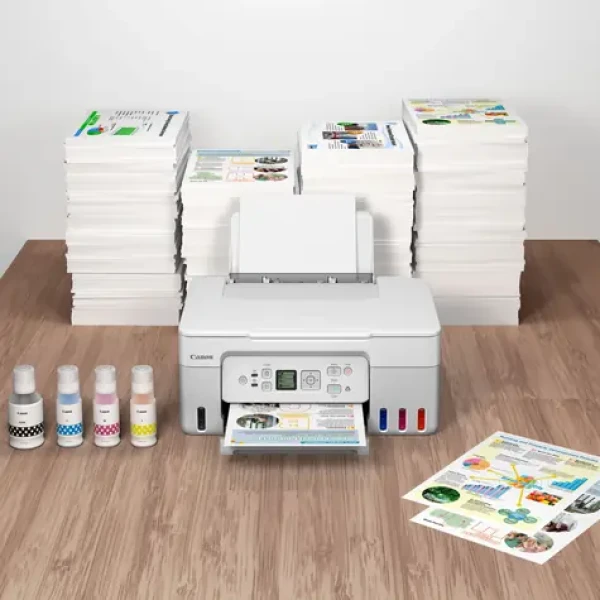 Canon PIXMA G3571 biela / Farebná atramentová multifunkcia / A4 / 4800 x 1200 DPI / Duplex / Wi-Fi / USB (5805C026)