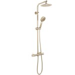 REA - Sprchová sada s termostatom Bliss brush gold REA-P8413