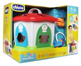 Chicco 2v1 Zvierací domček / od 12 mesiacov (8058664097630)