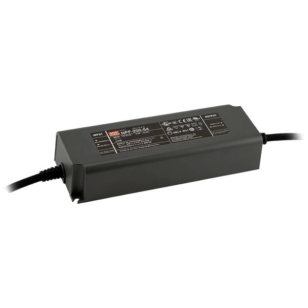 MEAN WELL LED driver konštantné napätie, konštantný prúd 199.8 W 5.55 A stmievateľný; NPF-200V-36