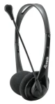 Equip Stereo headset s mikrofónom čierna / Slúchadlá / Drôtová / 2x Jack 3,5 mm / 32 Ohm (245302)
