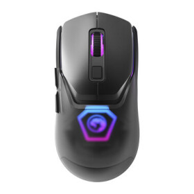 Marvo Fit Pro G1 šedá / Bezdrôtová optická myš / RF 2.4GHz / 19000 DPI / RGB / 7 tlačidiel (FIT PRO G1W GY)