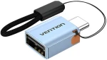Vention OTG adaptér USB-C na USB-A sivá / Redukcia / USB 3.1 / 5 Gbit/s (CUBH0)