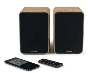 Thomson WS602DUO hnedá / HiFi reproduktory / 2.0 / BT 5.0 / RCA / 100W (8tws602duo)