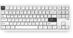 MCHOSE GX87 Ultra Vintage sivá / herná bezdrôtová klávesnica / mechanická / Vintage White / 2.4GHz / BT / US Layout (MC-GX87-A5)
