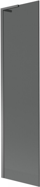 MEXEN/S - Next L vaňová zástena FIX 50 x 150, grafit, grafit metal 895-050-000-03-40-95