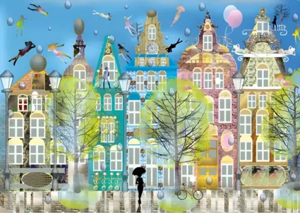 YAZZ Puzzle Belgické mesto