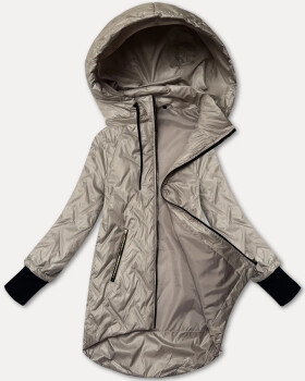 Dámska ľahká bunda s odnímateľnou kapucňou S'West light beige (B8371-70) odstíny béžové 50