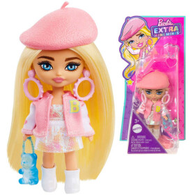 Mamido Štýlová módna bábika Barbie Extra Mini Minis v barete