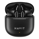 Havit TW976 čierna / Bezdrôtové slúchadlá / Bluetooth 5.3 / nabíjacie puzdro / až 5 h (TW976-BLACK)