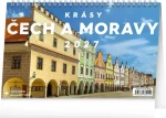 Notique Krásy Čiech a Moravy 2027 / Stolný kalendár / 53 fotografií / 23,1 × 14,5 cm