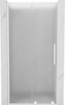 MEXEN/S - Velar L posuvné sprchové dvere 120, dekor, biela 871-120-003-31-20