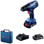 Bosch GSR 180-LI modrá / Vŕtačka / aku / 18 V / 2 Ah / Li-lon / 1.6 kg (06019F8109)