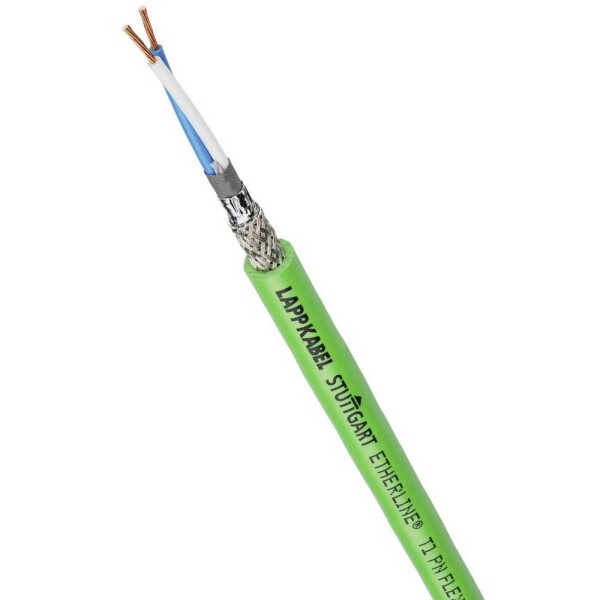 LAPP 2170922/100 sieťový kábel ethernetový ETHERLINE® T1 PN FLEX T Y zelená 100 m; 2170922/100