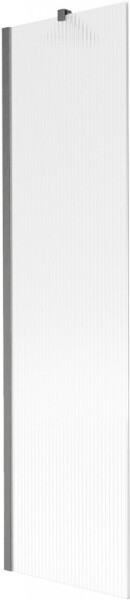 MEXEN/S - Next vaňová zástena FIX 50 x 150, prúžky, grafit kartáčovaná 895-050-000-00-09-66