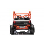 Mamido Detské elektrické autíčko Farmer Truck UTV Racing 4x4 24V biele
