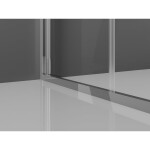 MEXEN/S - Exo sprchovací kút skladacie dvere 80 x 75, transparent, chróm 816-080-075-01-00