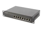 Digitus / Switch / 8 portov / 10/100/1000 Mbps / 10" / neriadený (DN-80114-1)