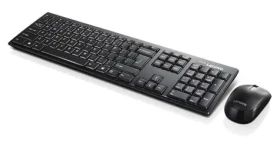 Lenovo GX30L66303 čierna / Bezdrôtový set klávesnice a myši / US layout / numerická klávesnica (GX30L66303)